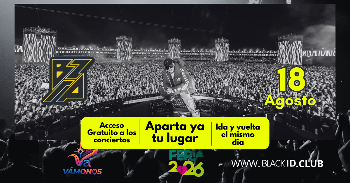 Viaje desde AGS al show de Bizarrap en SLP