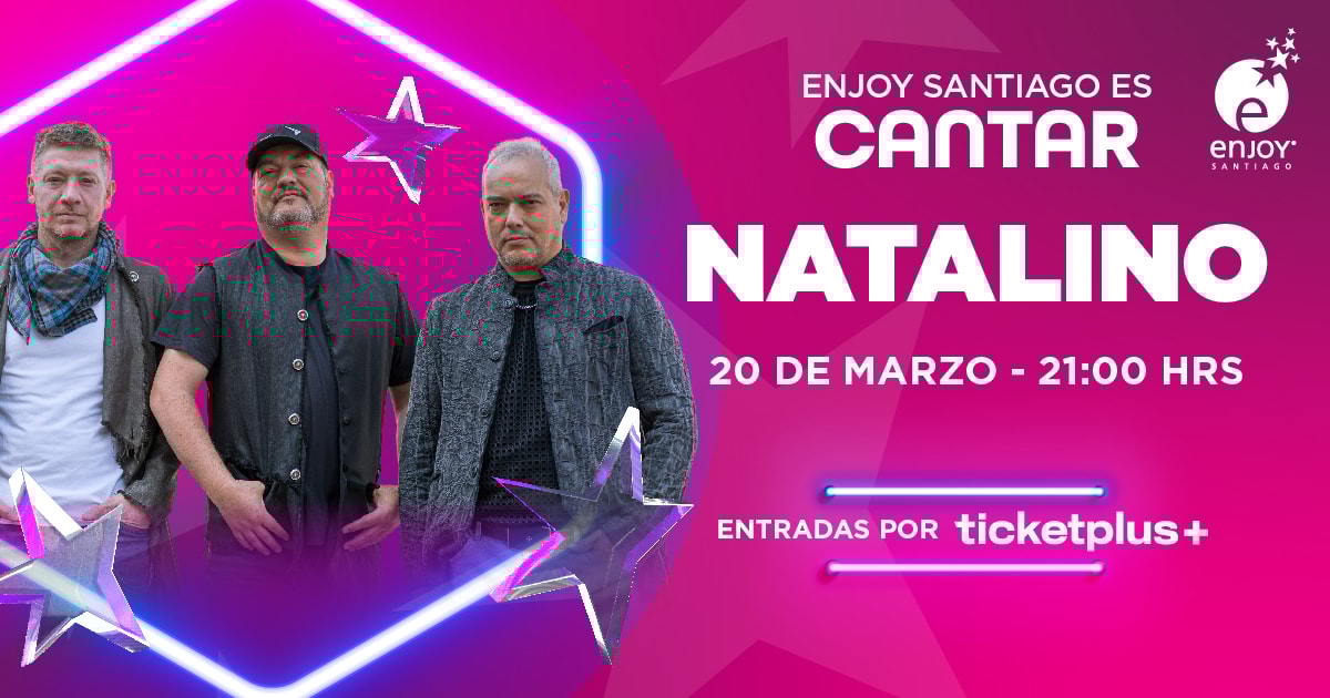Natalino en Enjoy Santiago
