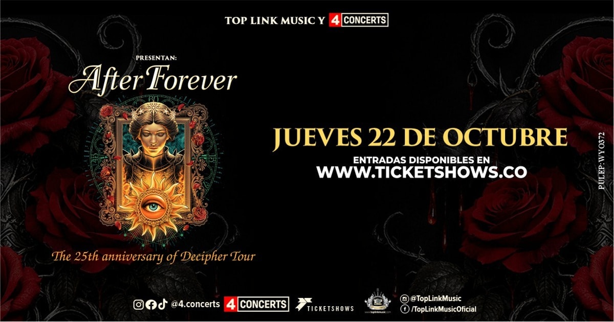 AFTER FOREVER COLOMBIA