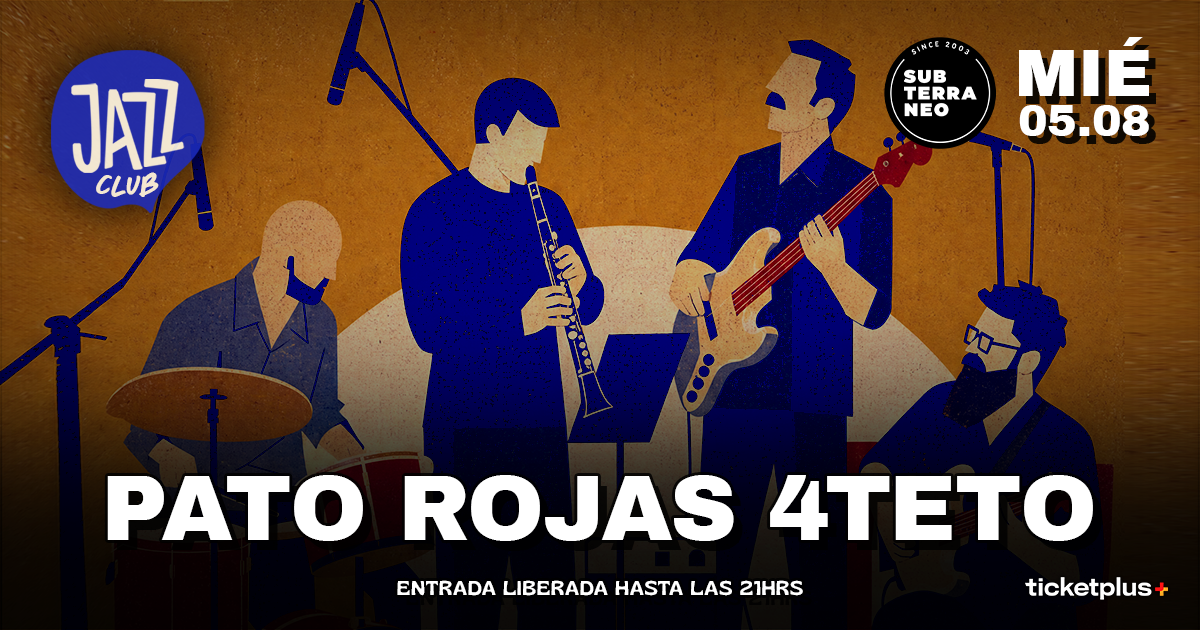 JAZZ CLUB 🎵 MIÉRCOLES 05 AGOSTO ★ Club Subterráneo