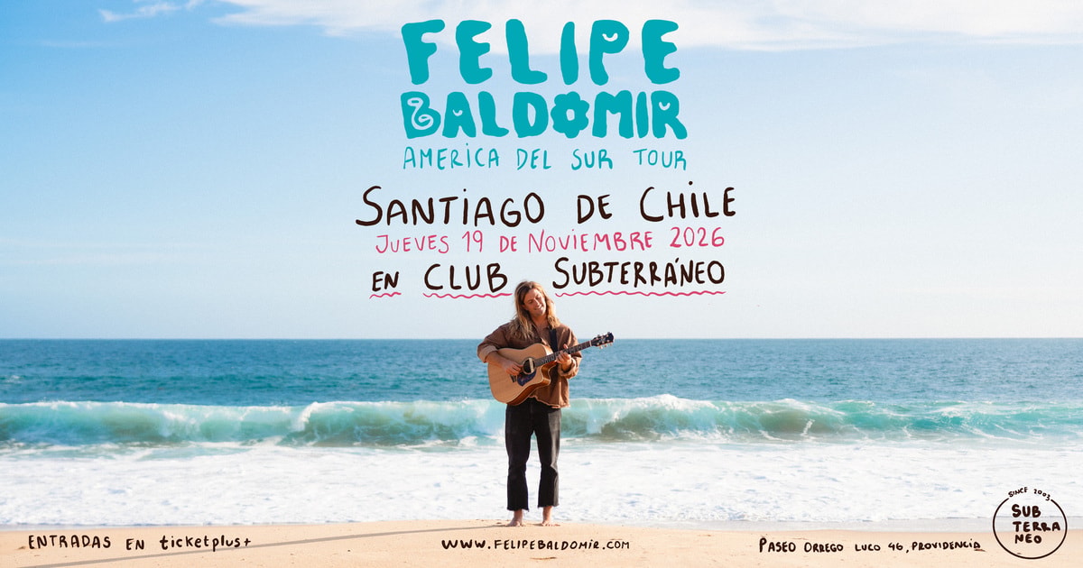 FELIPE BALDOMIR ★ JUEVES 19 NOVIEMBRE ★ Club Subterráneo