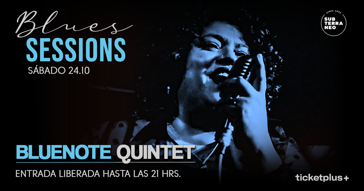BLUES SESSIONS 🎵 SÁBADO 24 OCTUBRE ★ Club Subterráneo 