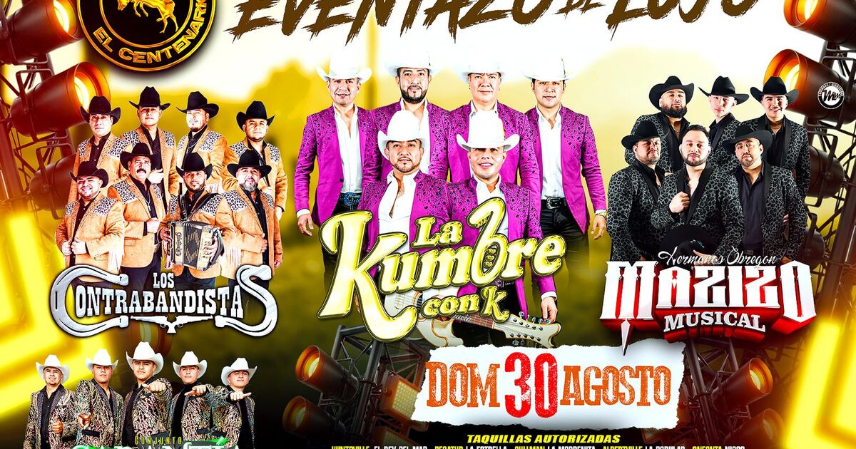 La Kumbre con K-Los Contrabandistas-Mazizo Musical-Conjunto Garantia Norteña-Rancho El Centenario