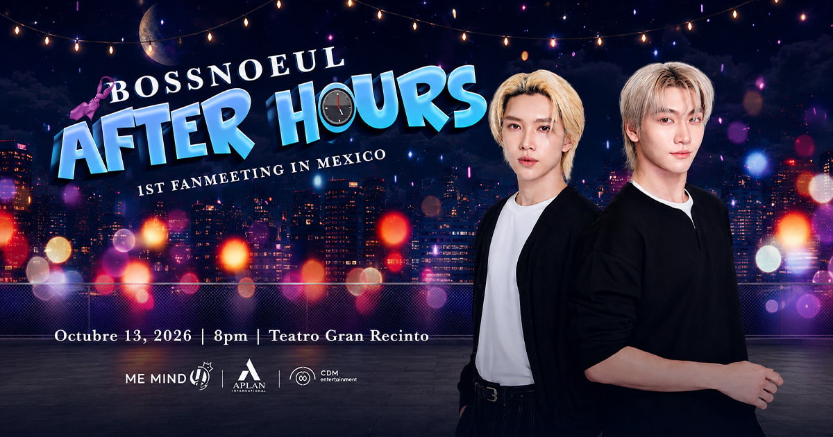 BOSSNOEUL Fan Meeting en CDMX