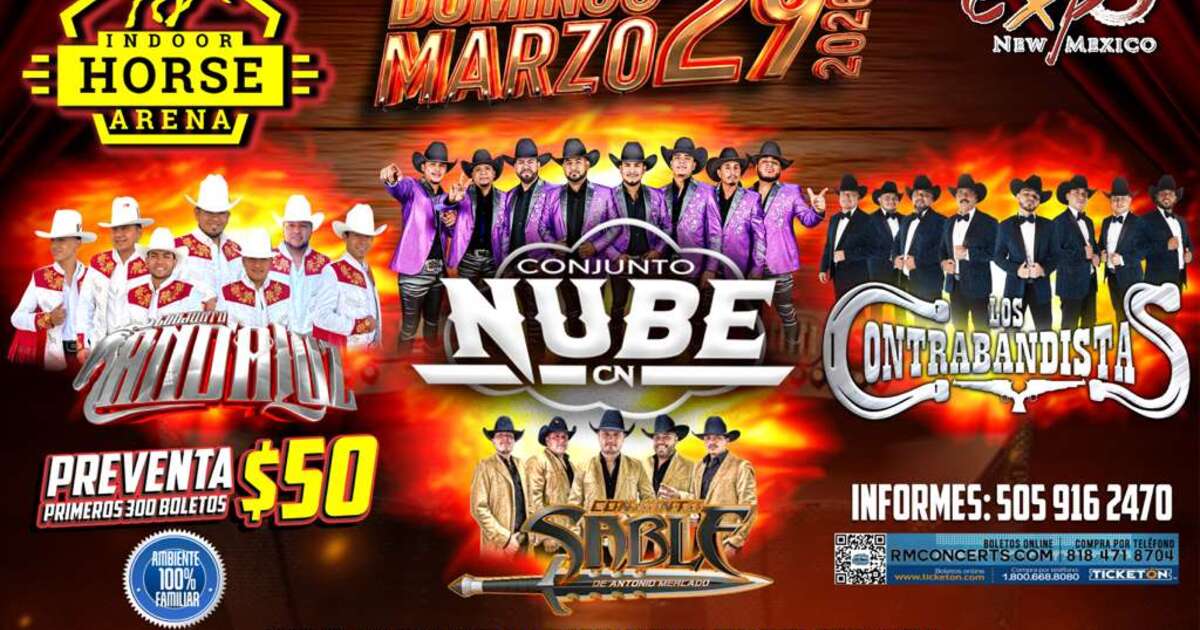 Conjunto Nube-Los Contrabandistas-Conjunto Andaluz-Conjunto Sable-Indoor Horse Arena