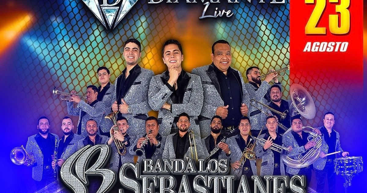 Banda Los Sebastianes de Saul Plata-Los Nietos de Los Mochis-Fuerza M-Diamante Live