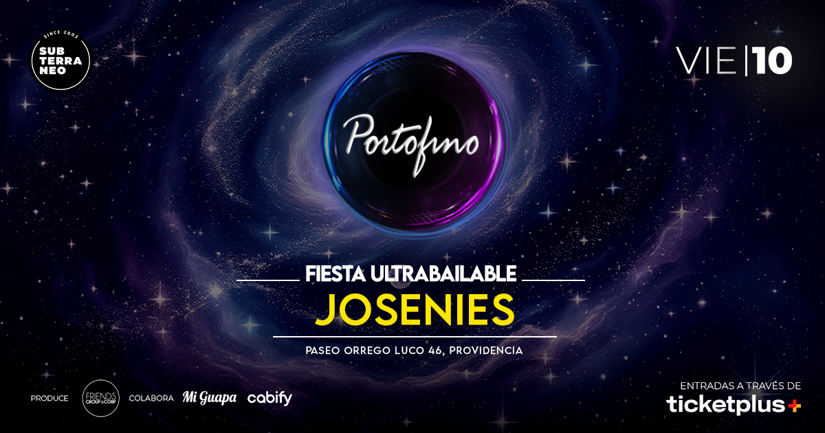 PORTOFINO Full ultrabailable ★ VIERNES 10 OCTUBRE ★ Club Subterráneo (+23)
