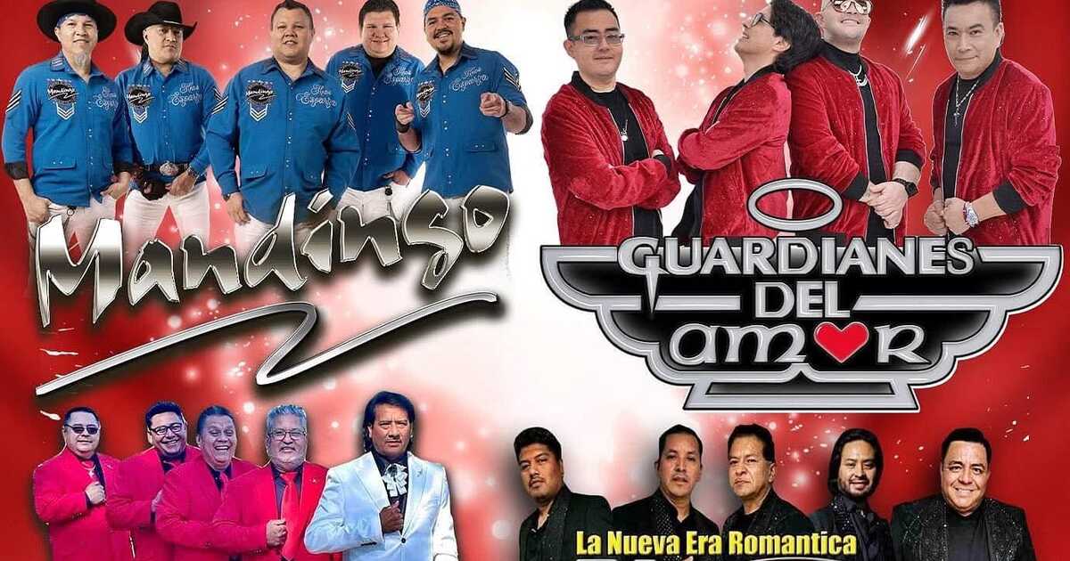 Mandingo-Guardianes del amor-Caminantes-Viento y Sol-Titanic-Charleston SC