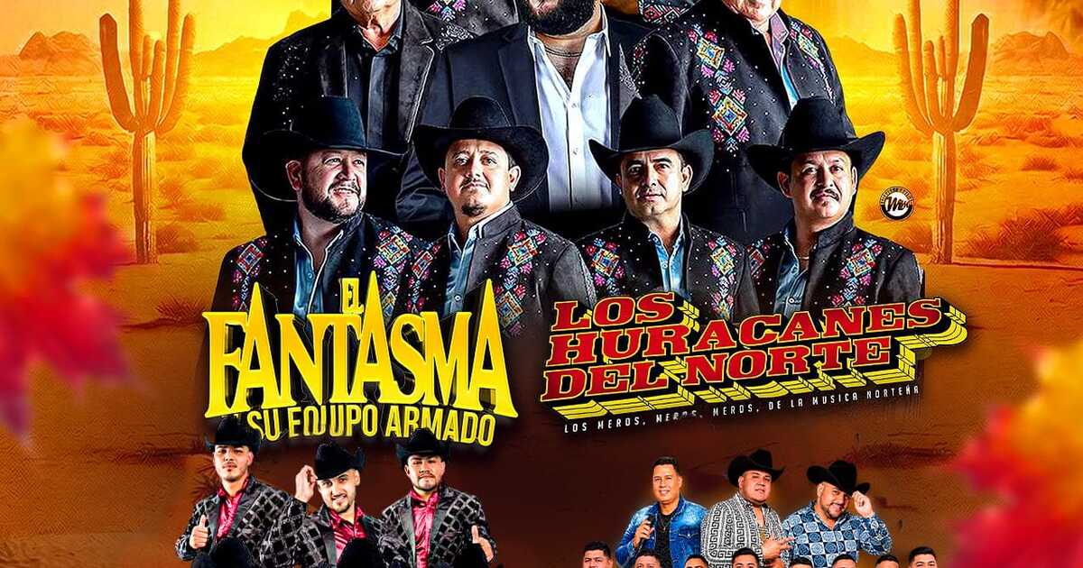 Huracanes del Norte-El Fantasma-Smoky Mountain Event Center-Waynesville NC