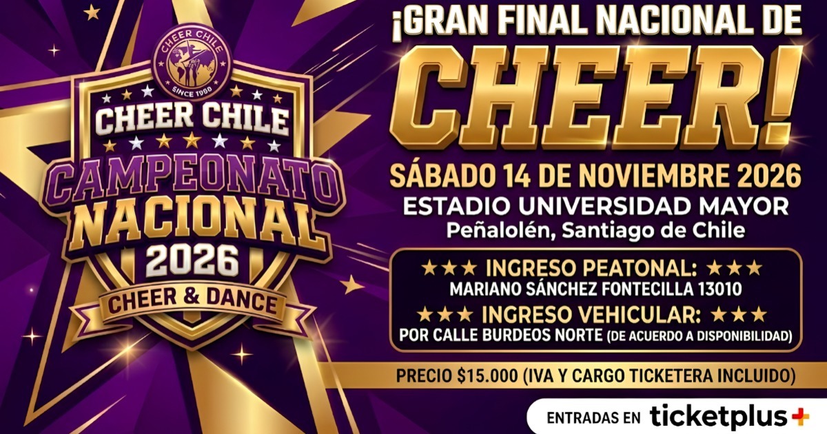 FINAL NACIONAL CHEER CHILE - CHEER