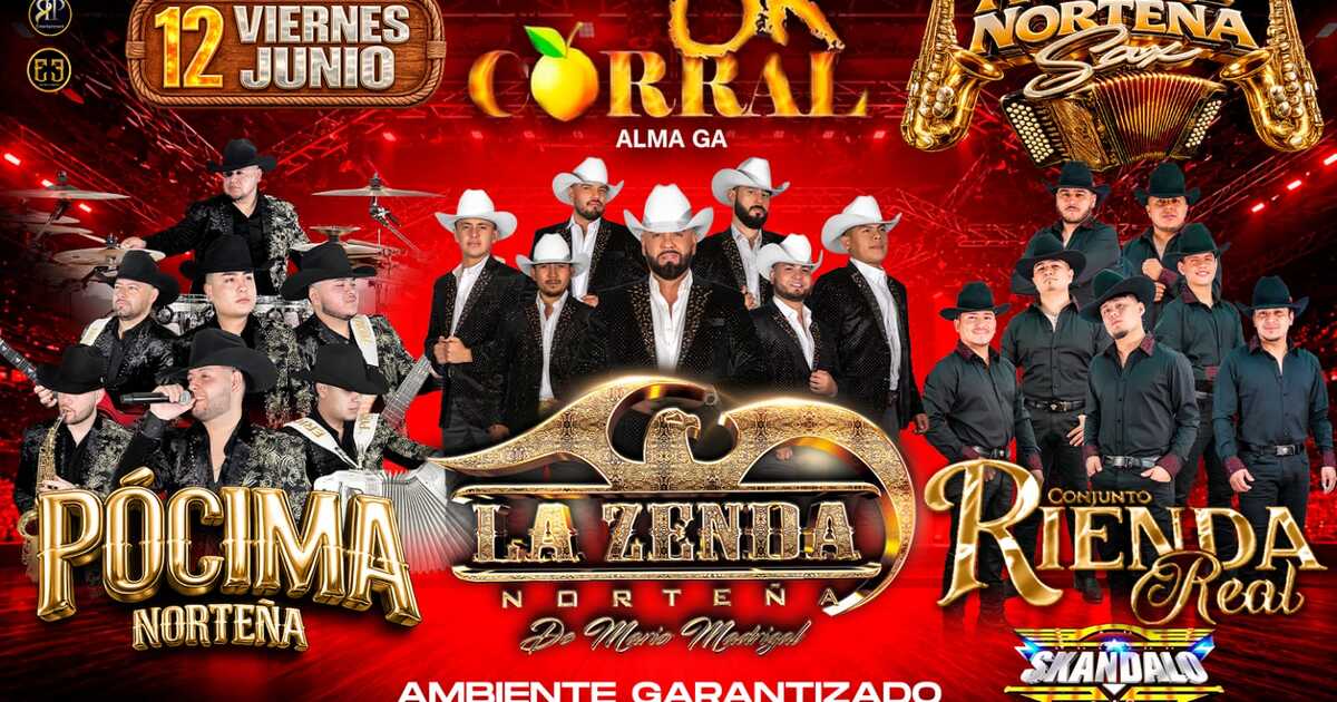 Pocima Norteña-Conjunto Rienda Real-Zenda Norteña-OK Corral-Alma-GA