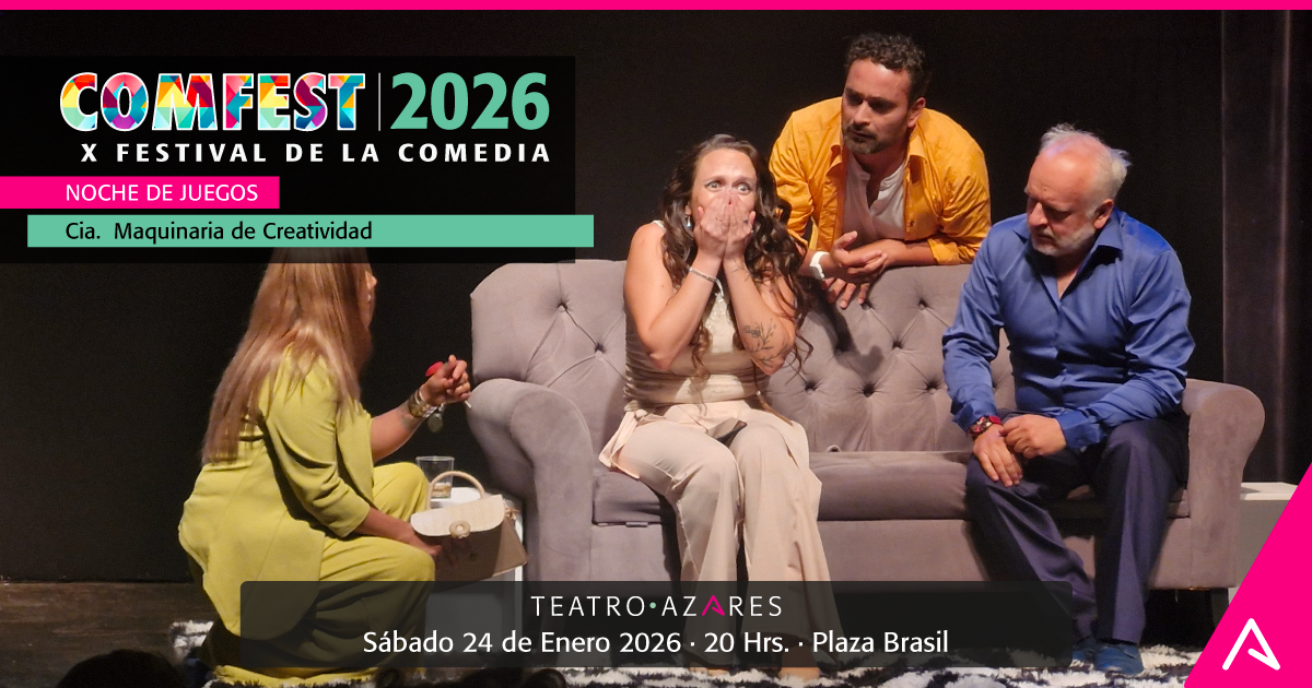 NOCHE DE JUEGOS - COMFEST 2026 X FESTIVAL DE LA COMEDIA