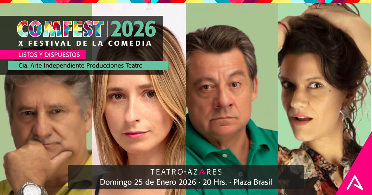 LISTOS Y DISPUESTOS - COMFEST 2026 X FESTIVAL DE LA COMEDIA