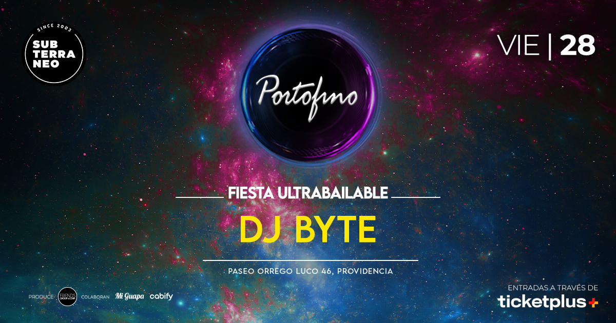 PORTOFINO Full ultrabailable ★ VIERNES 28 AGOSTO ★ Club Subterráneo (+23)