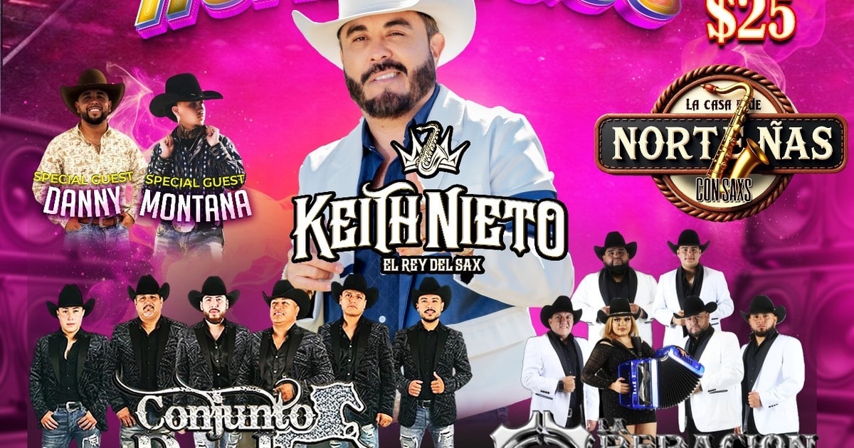  Keith Nieto El Rey del Sax-Conjunto Poder-La Operacion Norteña