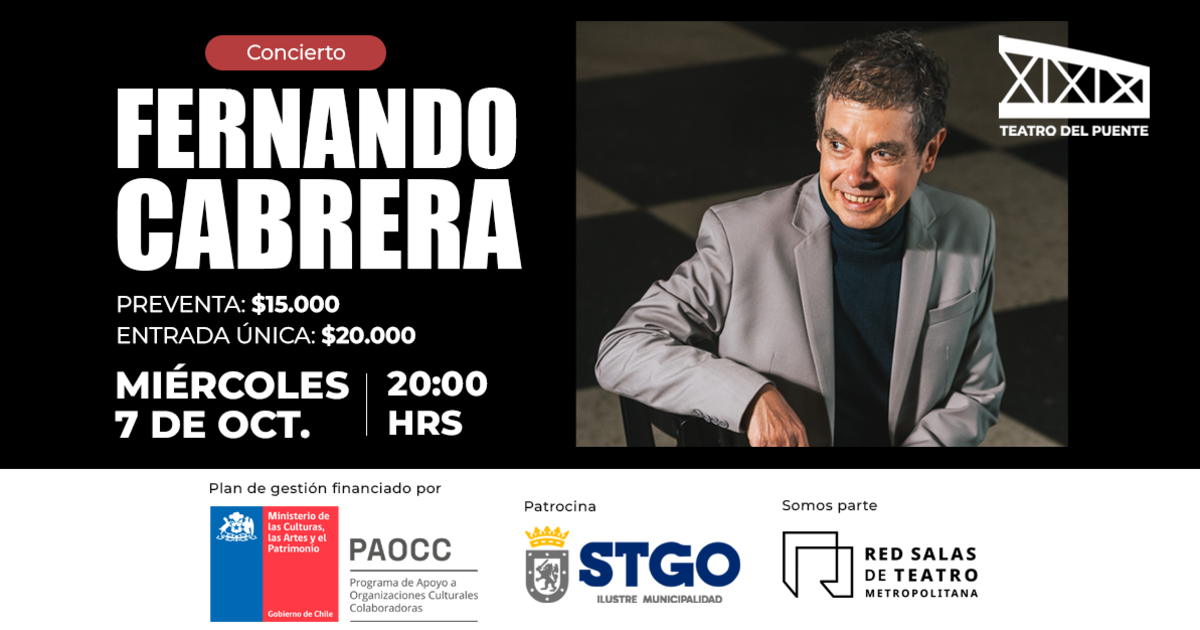FERNANDO CABRERA en vivo