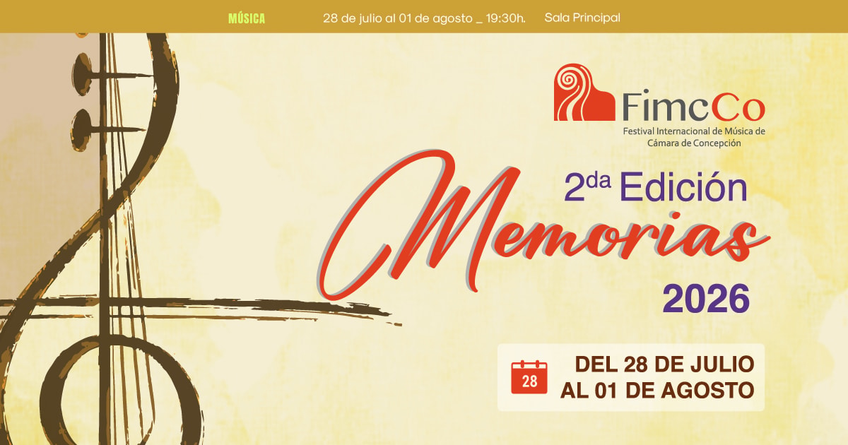 FimcCo - Festival internacional de Música de Cámara de Concepción