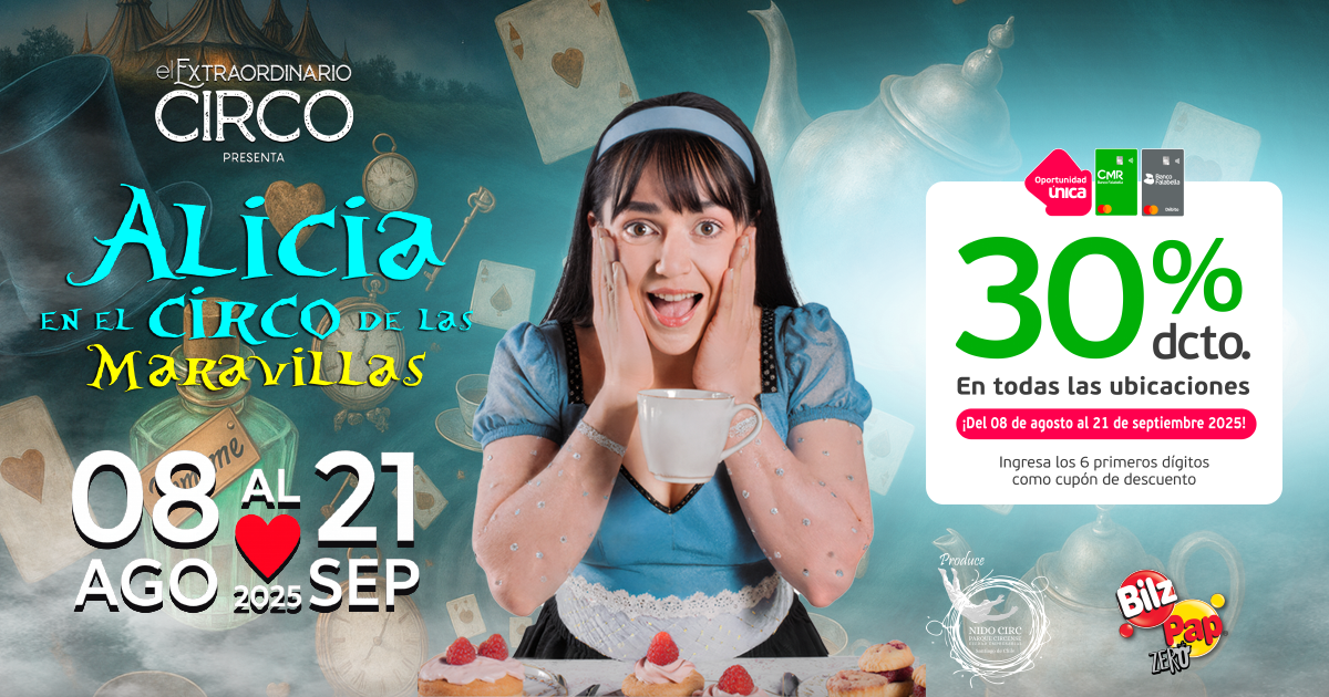 El Extraordinario Circo - Alicia en el Circo de las Maravillas.