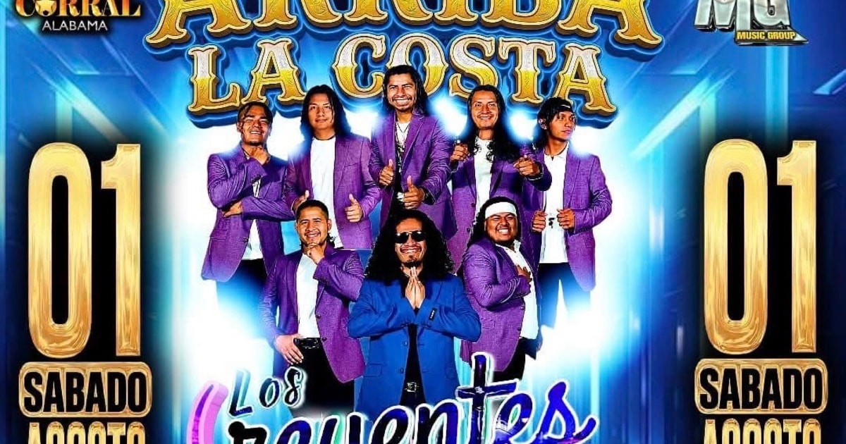 Los Creyentes del Poder-El Original Conjunto Mar Azul-Arriba La Costa