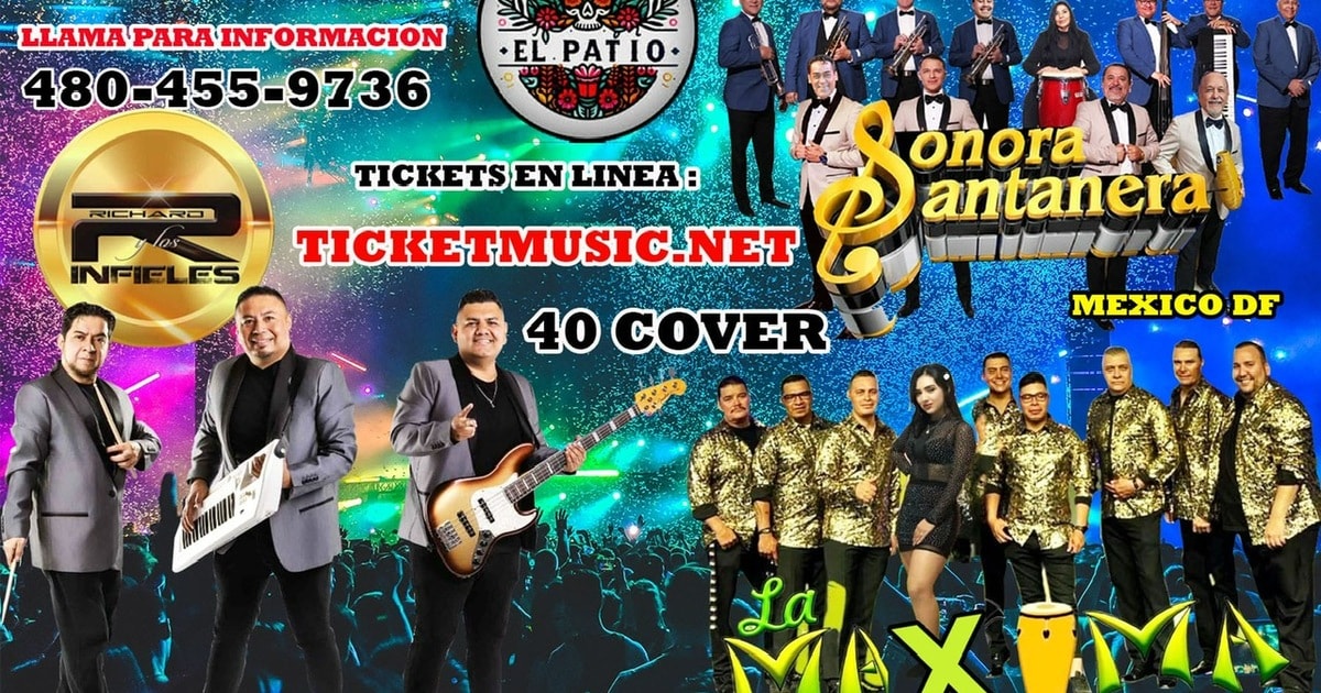 Sonora Santanera-La Maxima Sonora-Richard y Los Infieles-El Patio