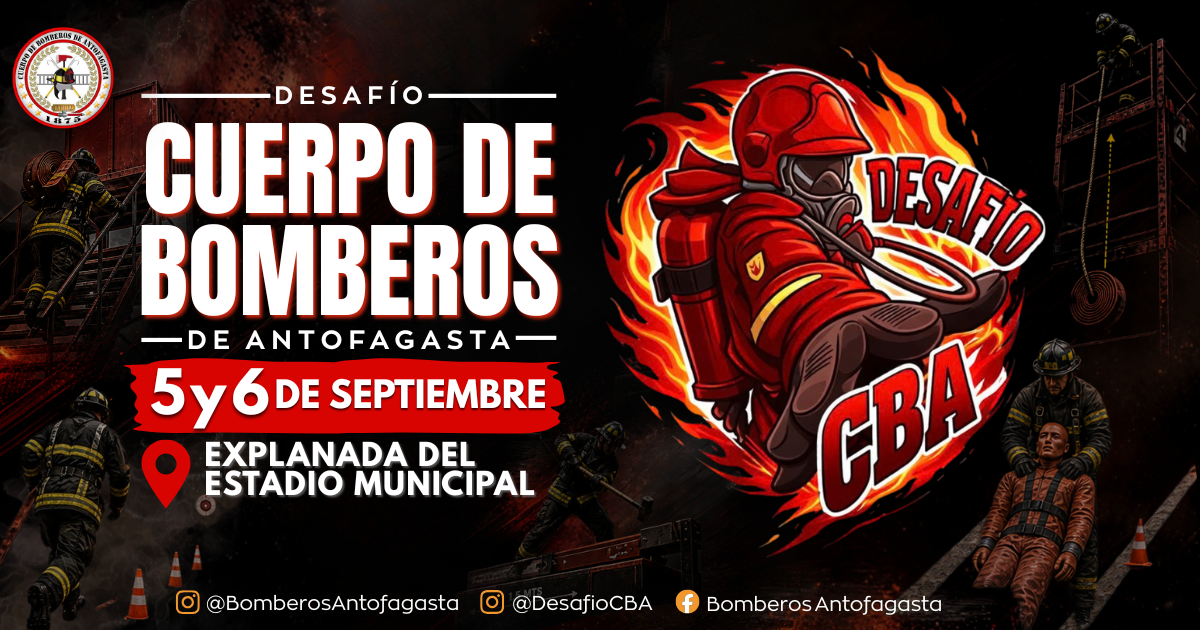 Desafío Cuerpo de Bomberos de Antofagasta 2026