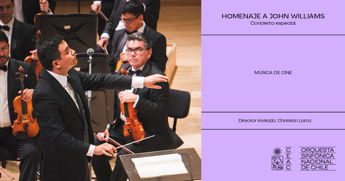 Concierto especial • Homenaje a John Williams