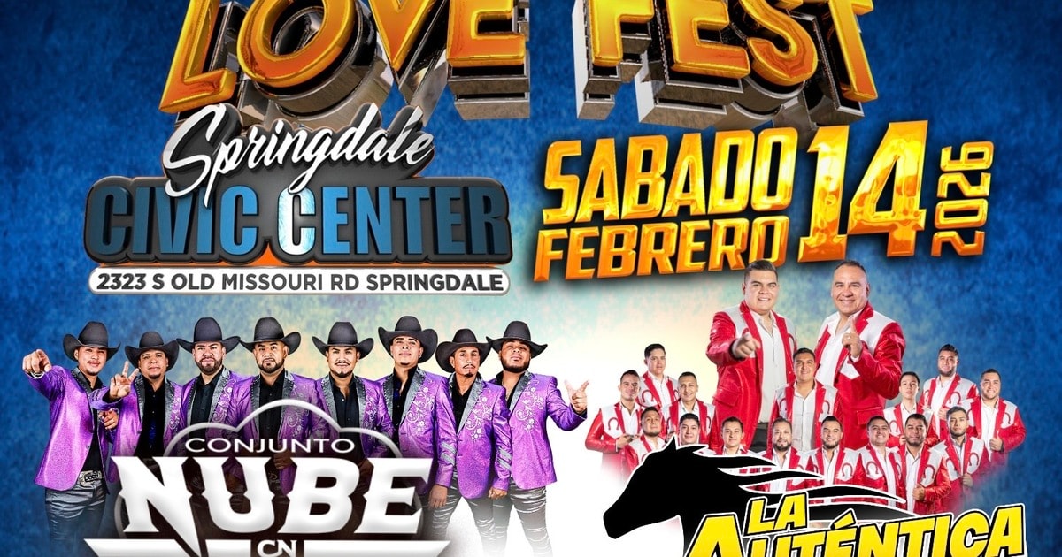 Conjunto Nube-La Autentica de Jerez-Conjunto Andaluz-Love Fest-Springdale Civic Center
