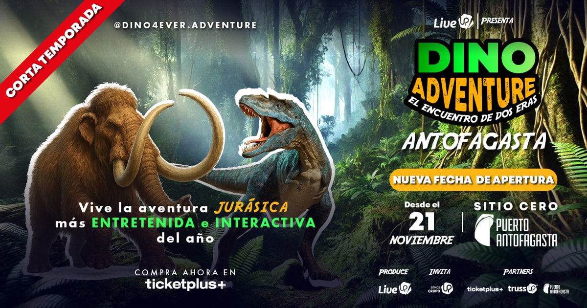  Dino Adventure Antofagasta 2025