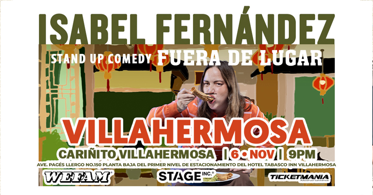 Isabel Fernandez "Fuera de Lugar" en Villahermosa