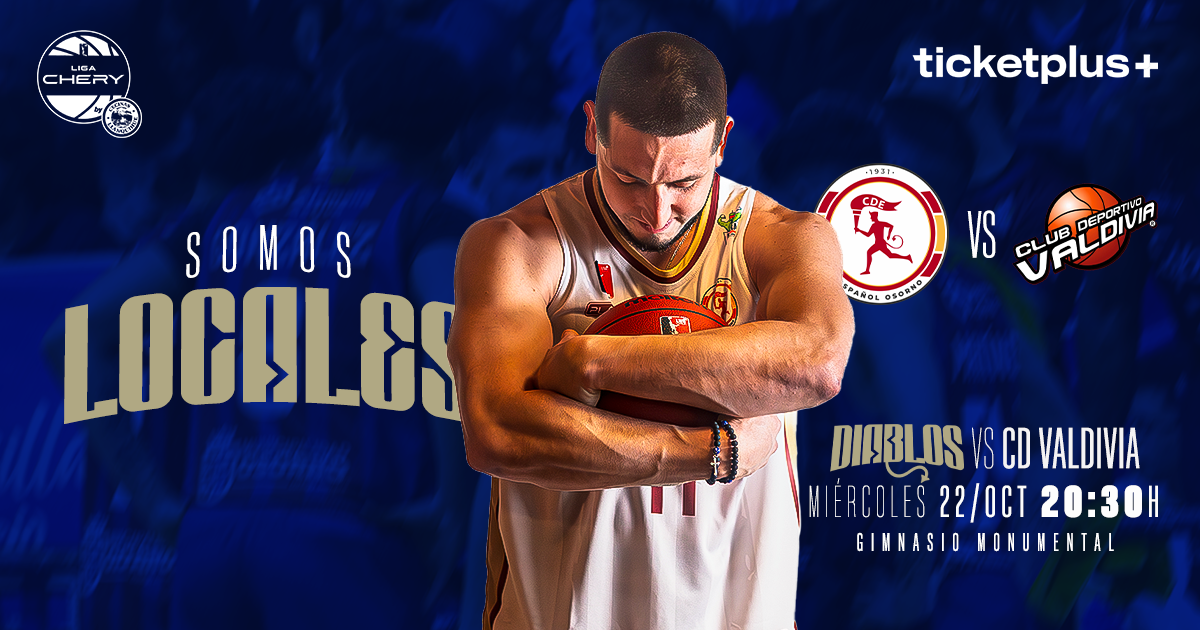 Español de Osorno vs CD Valdivia | LNB | Liga CHERY by Cecinas Llanquihue Transición | Semana 5