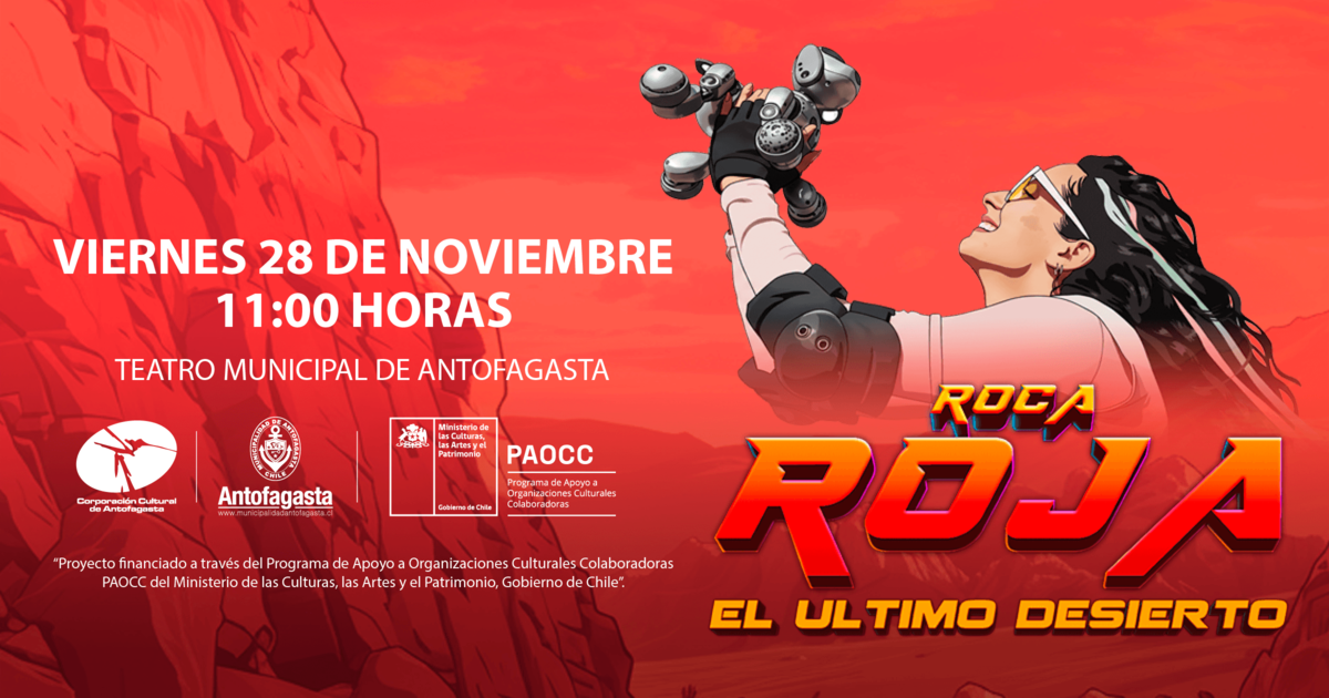ROCA ROJA: EL ÚLTIMO DESIERTO - ANTOFAGASTA