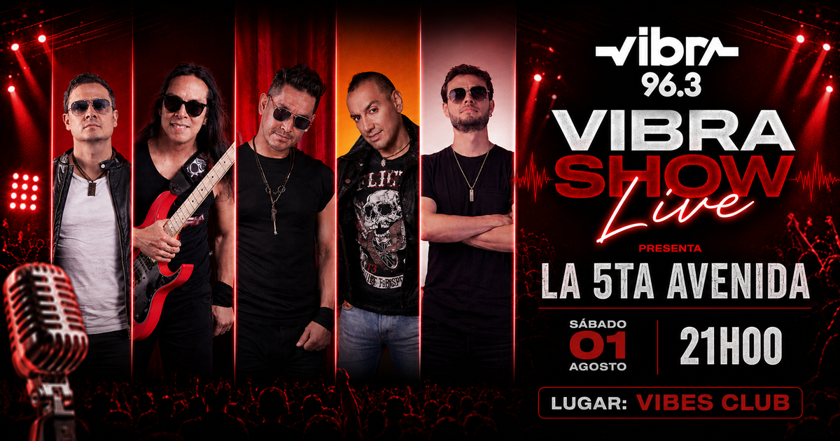 Vibra Show Live - La 5ta Avenida