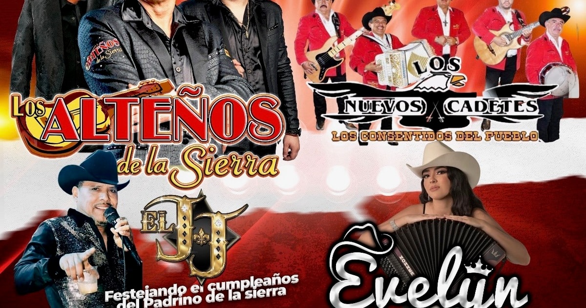 Los Altenos de la Sierra-Los Nuevos Cadetes-Festejando el Cumpleanos del JJ El Padrino de la Sierra-Evelyn Ozuna