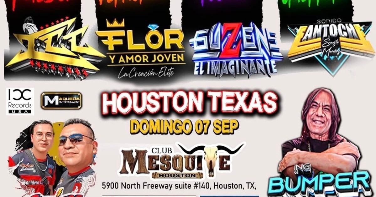ICC-Flor y Amor Joven-Guzenns Imaginate-Antoch-Sonidero Latino-NG Bumper-HOUSTON
