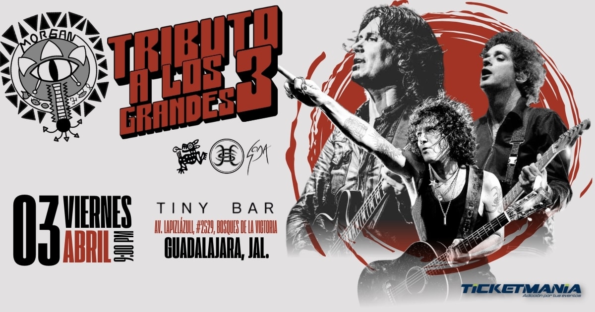 Tributo a los 3 grandes en GDL