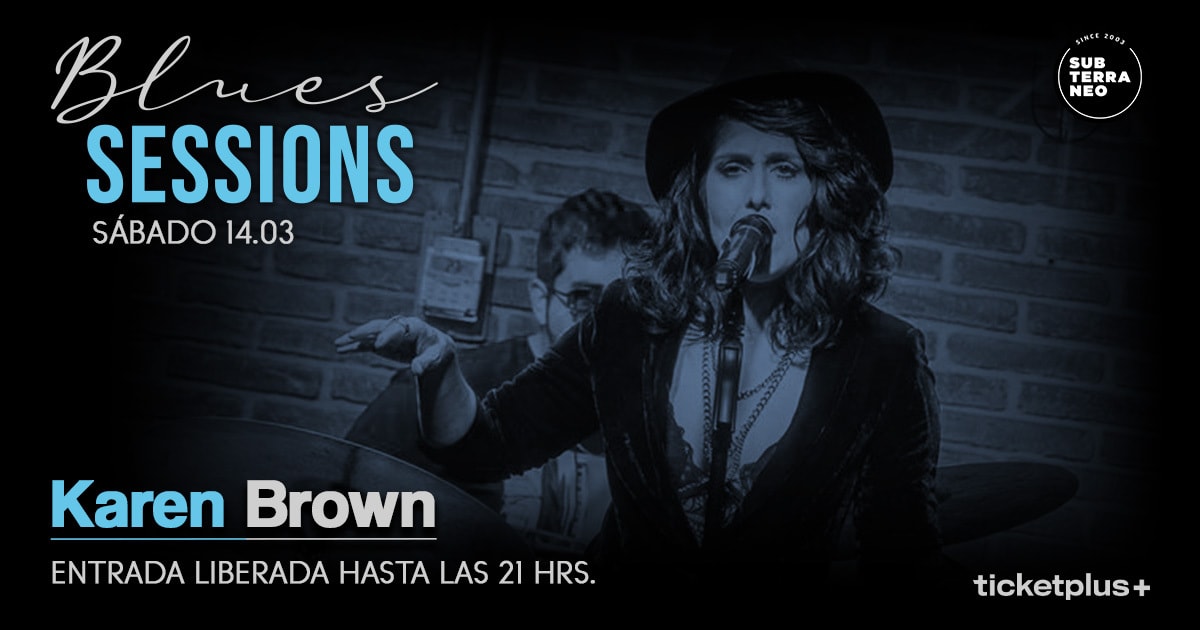 BLUES SESSIONS 🎵 SÁBADO 14 MARZO ★ Club Subterráneo 