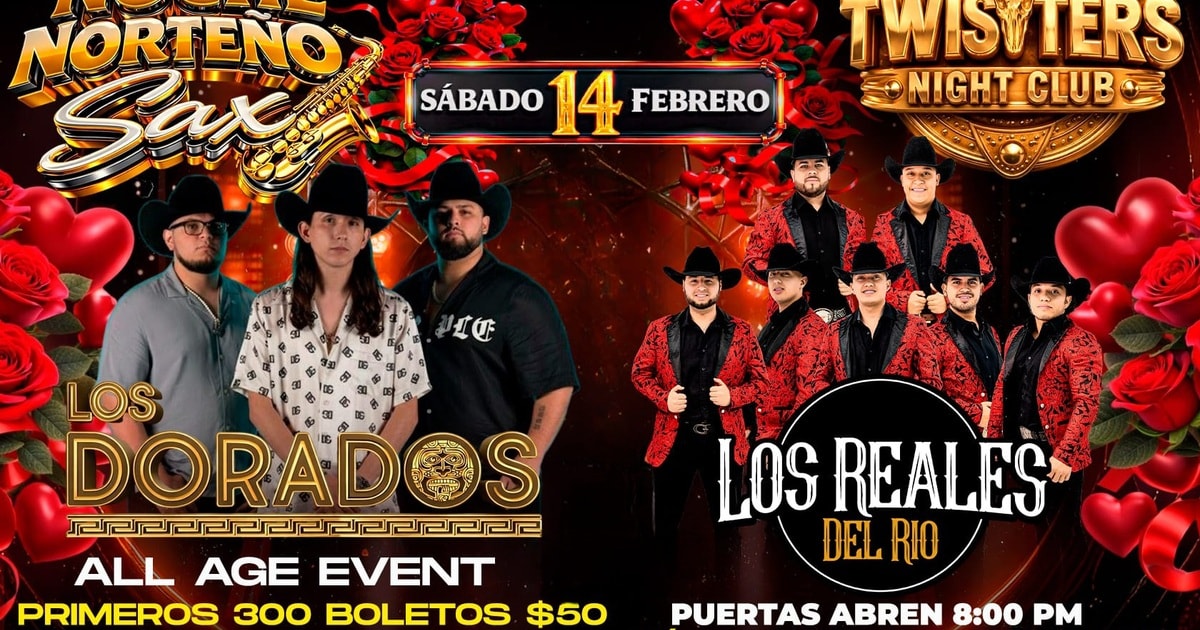 Los Dorados-Los Reales Del Rio-Twisters Night Club- Smithfield NC 