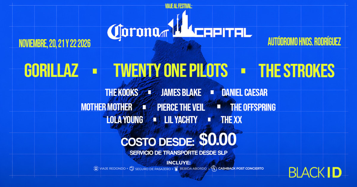 Viaje al festival Corona Capital en CDMX
