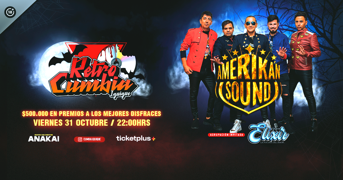 RETRO CUMBIA IQUIQUE - "FIESTA HALLOWEEN" + AMERIKAN SOUND