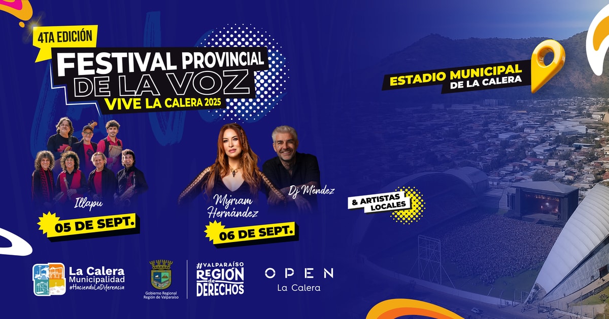 4° Festival de la Voz "Vive La Calera 2025"