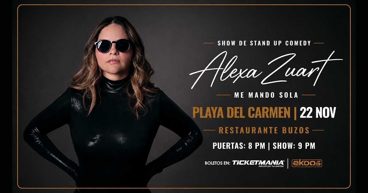 Alexa Zuart en Playa del Carmen