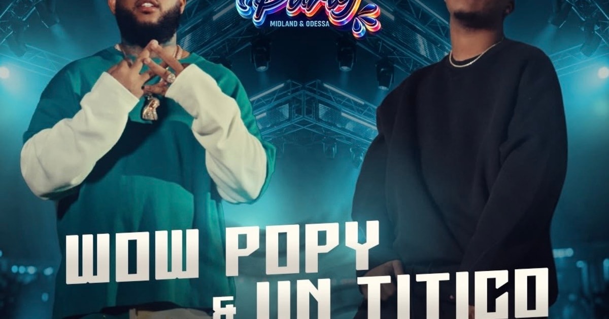 Wow Popy-Un Titico Juntos En Tarima