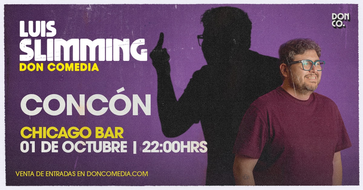 Luis Slimming / Concon / Chicago Restobar / 1 de Octubre / 22:00 hrs