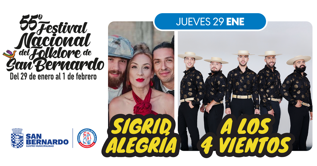 55° FESTIVAL DEL FOLKLORE DE SAN BERNARDO 