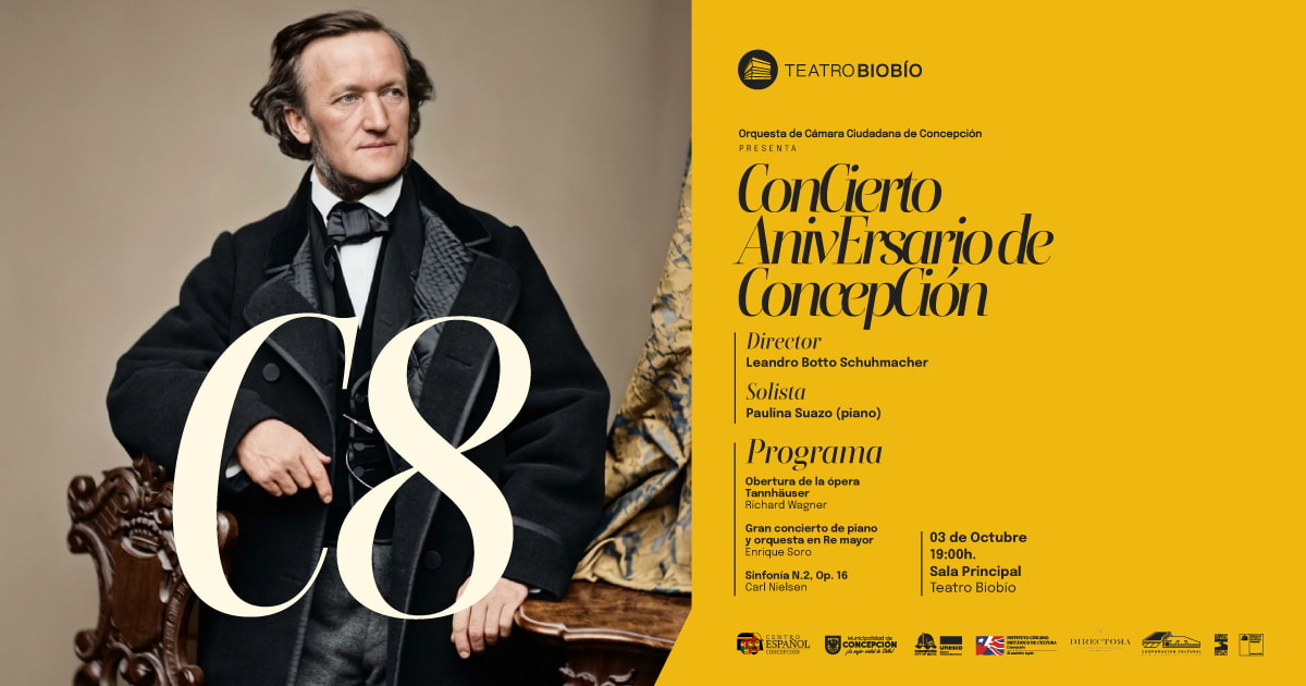 Orquesta de Cámara ciudadana de Concepción, presenta: Concierto de Aniversario