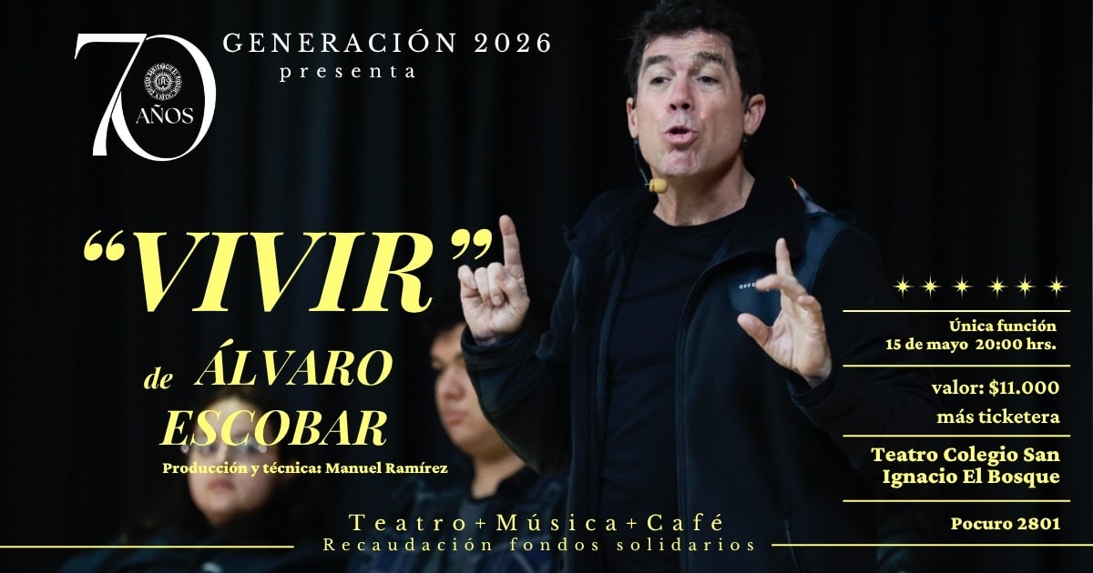 Obra de teatro "Vivir" con Álvaro Escobar