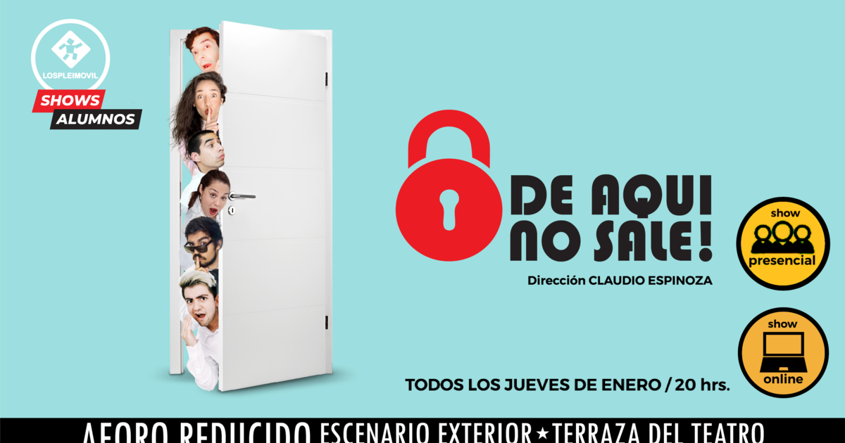 DE AQUI NO SALE / PRESENCIAL y ONLINE