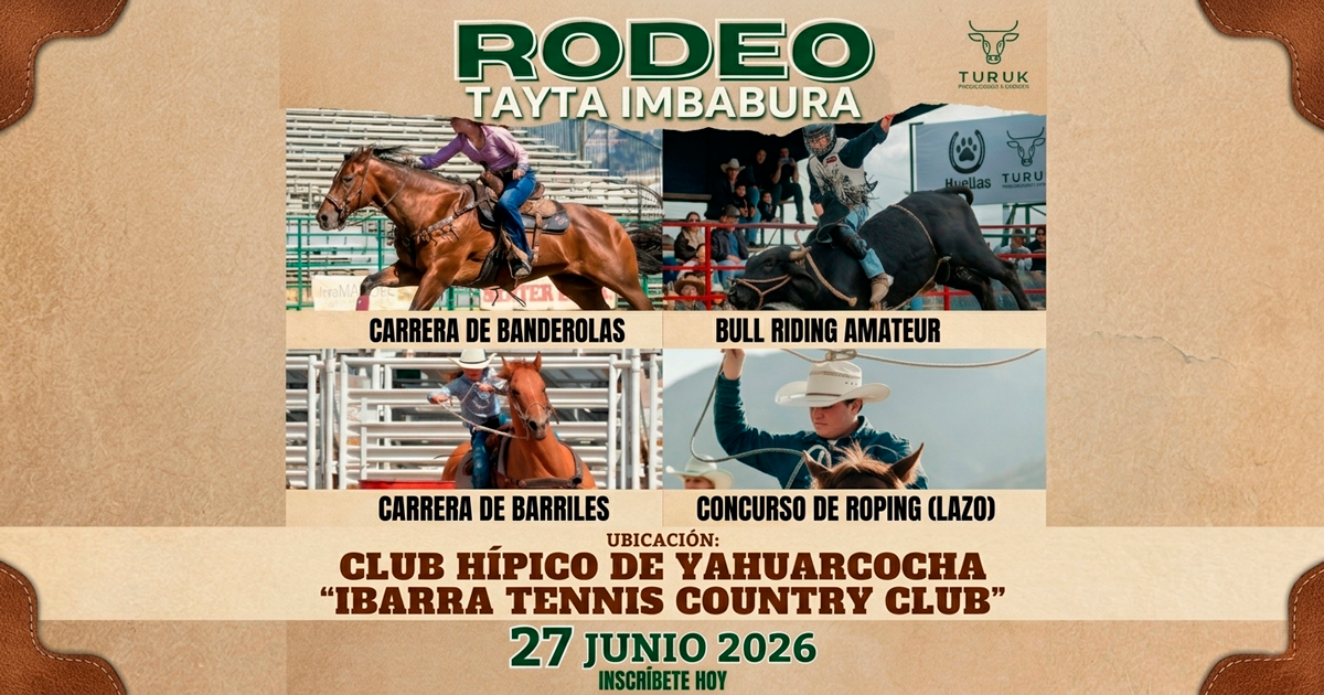 INSCRIPCIONES - Rodeo Tayta Imbabura 2026