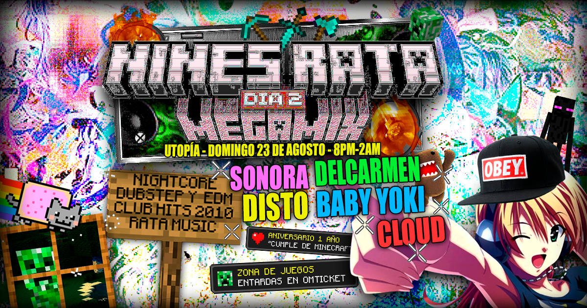 ☣ NIÑES RATA MEGAMIX: (ANIVERSARIO) DÍA 2 ☣
