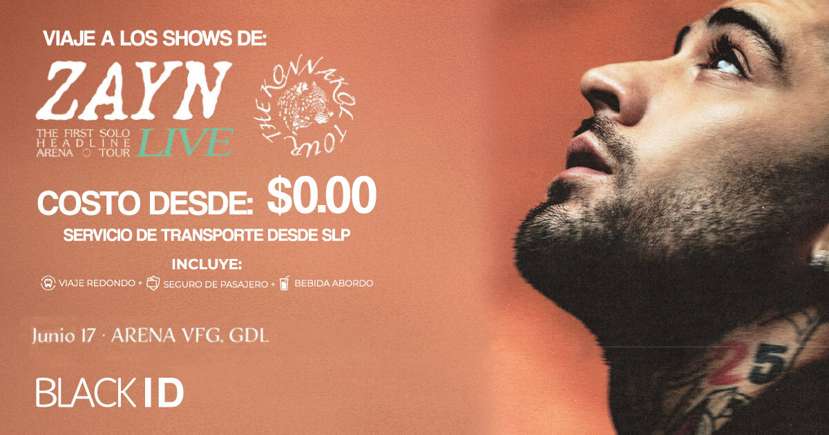 Viaje al show de Zayn en GDL